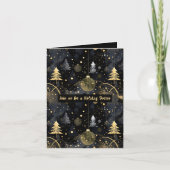 Golden Noir Christmas 招待状 (正面)