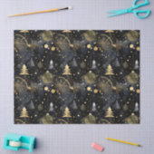 Golden Noir Christmas  薄葉紙 (クラフト)