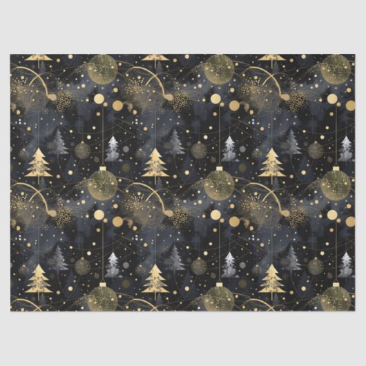 Golden Noir Christmas  薄葉紙 (正面)