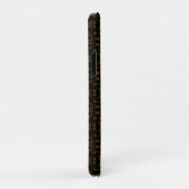Golden Obsidian Tribal Ikat Pattern Case-Mate iPhoneケース (裏面/右)