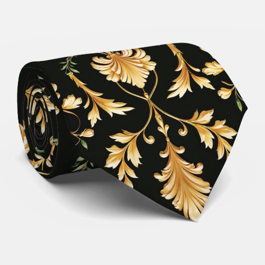 Golden Opulence ネクタイ (ロール)