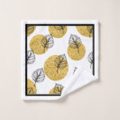 Golden Orbs バスタオルセット (ウォッシュタオル)