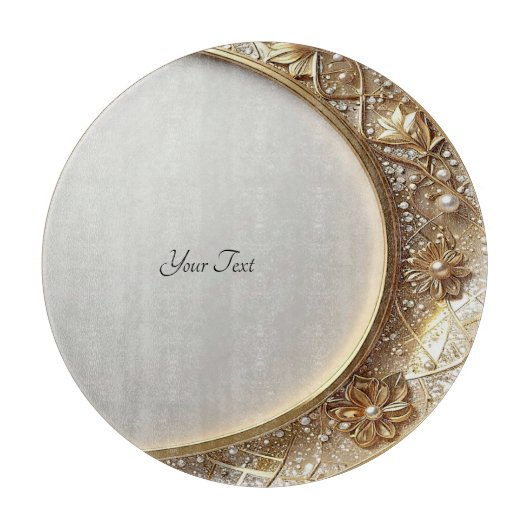 Golden Ornate Cutting Board カッティングボード (正面)