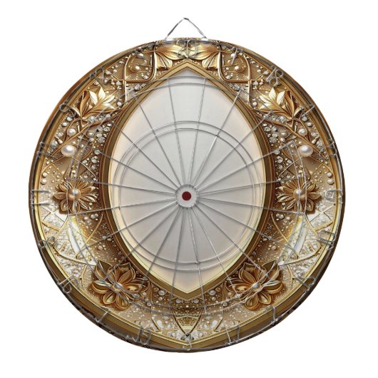Golden Ornate Dartboard ダーツボード (正面)