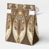Golden Ornate Favor Box フェイバーボックス (裏面サイド)