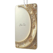 Golden Ornate Frame Air Freshener カーエアーフレッシュナー (左)
