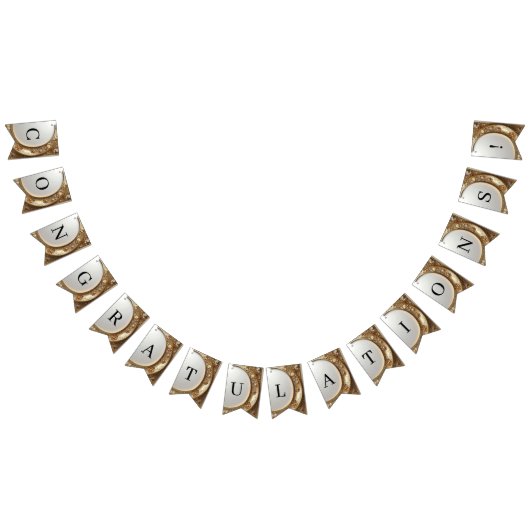 Golden Ornate Frame Bunting Flag バンティングフラッグ (全)