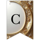 Golden Ornate Frame Bunting Flag バンティングフラッグ (第1の旗)