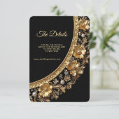 Golden Ornate Frame Detail Enclosure エンクロージャーカード (スタンド正面)