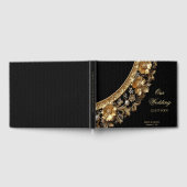 Golden Ornate Frame Guest Book ゲストブック (全面)