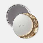 Golden Ornate Frame Magnet マグネット (正面/裏面)