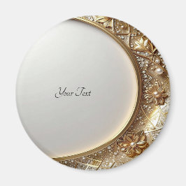 Golden Ornate Frame Magnet マグネット