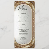 Golden Ornate Frame Menu メニュー (正面)