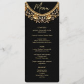Golden Ornate Frame Menu メニュー (正面)