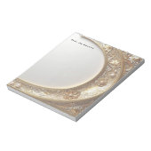 Golden Ornate Frame Notepad ノートパッド (回転)
