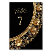 Golden Ornate Frame Table Number テーブルナンバー (裏面)