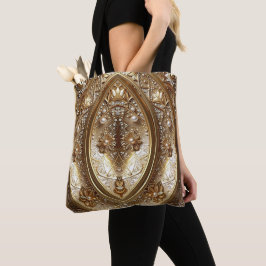 Golden Ornate Frame Tote Bag トートバッグ