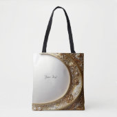 Golden Ornate Frame Tote Bag トートバッグ (正面)