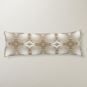 Golden Ornate Frame with Pearls Body Pillow ボディピロー (裏面)
