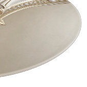 Golden Ornate Frame with Pearls Cutting Board カッティングボード (角)