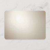 Golden Ornate Frame with Pearls Detail エンクロージャーカード (裏面)