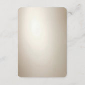 Golden Ornate Frame with Pearls Detail Enclosure エンクロージャーカード (裏面)