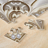 Golden Ornate Frame with Pearls Jigsaw Puzzle ジグソーパズル (側面)