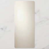 Golden Ornate Frame with Pearls Menu メニュー (裏面)