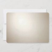 Golden Ornate Frame with Pearls Save The Date セーブザデート (裏面)