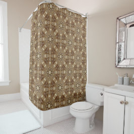 Golden Ornate Shower Curtain シャワーカーテン
