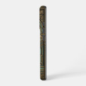 Golden Owl Guardian |  iPhone 16 Pro Case iPhoneケース (左側面)