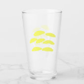 Golden Oyster Glass Cup タンブラーグラス (正面)