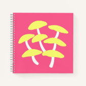 Golden Oyster Spiral Notebook ノートブック (正面)