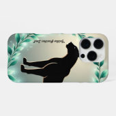 "Golden Panther Majesty" iPhoneケース (裏面横)