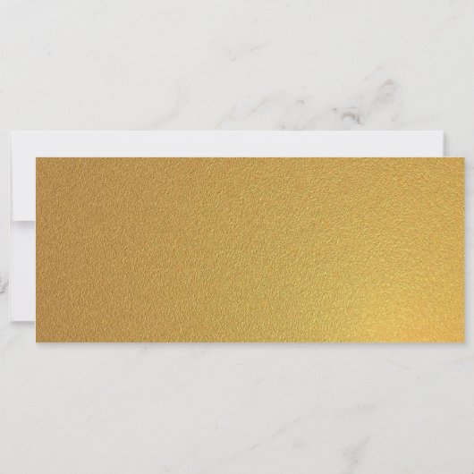 Golden Party Ticket Invitation 招待状 (裏面)