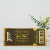 Golden Party Ticket Invitation 招待状 (スタンド正面)