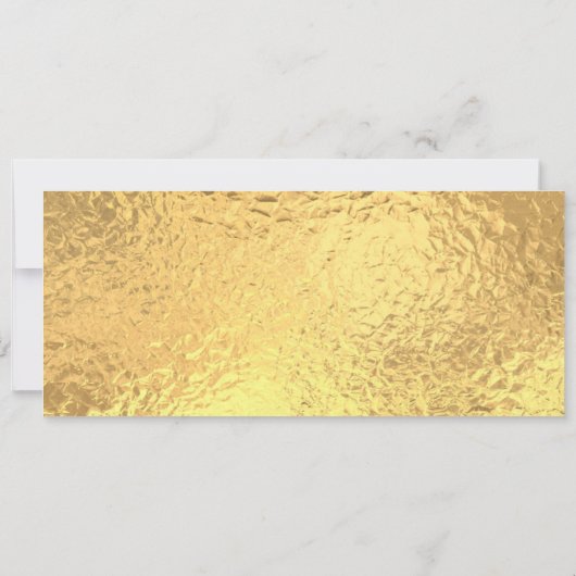 Golden Party Ticket Invitation 招待状 (裏面)