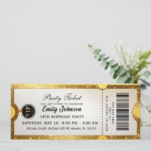 Golden  Party Ticket Invitation 2026 招待状 (スタンド正面)