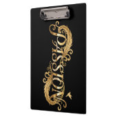 Golden Passion – Luxury Typography Inspirational D クリップボード (左)