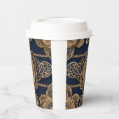 Golden patterns AI art  紙コップ (左)