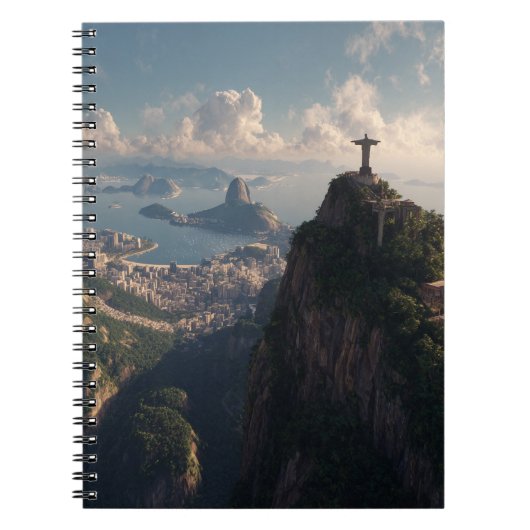 Golden Peak Rio Skyline Notebook ノートブック (正面)