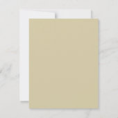Golden Pearl Plain Professional Modern Minimalist ノートカード (裏面)