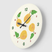Golden Pears Collection ラージ壁時計 (傾斜)