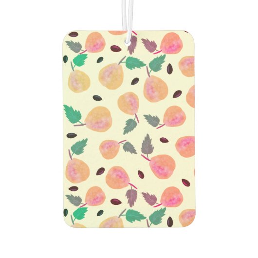 Golden Pears Collection Pink カーエアーフレッシュナー (裏面)