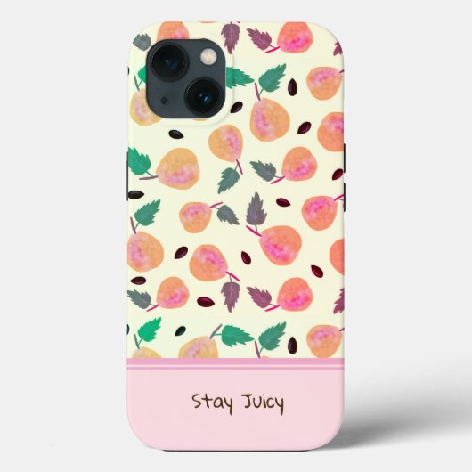 Golden Pears Collection Pink Case-Mate iPhoneケース (裏面)