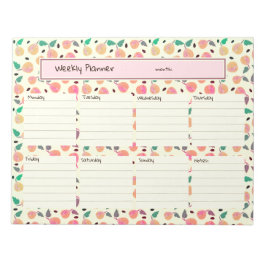 Golden Pears Collection Pink Planner ノートパッド