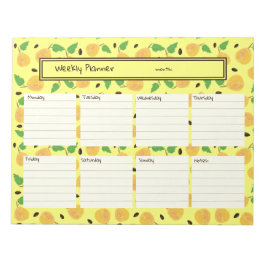 Golden Pears Collection Yellow Bright Planner ノートパッド