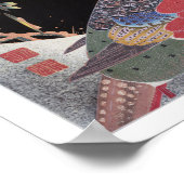 Golden Pheasant in the Snow, Jakuchū ポスター (角)