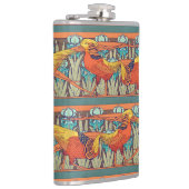 Golden Pheasant Retro フラスク (右)