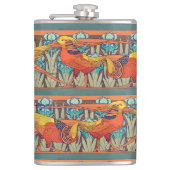 Golden Pheasant Retro フラスク (正面)